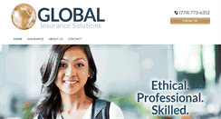 Desktop Screenshot of globalinsurancesolutions.net